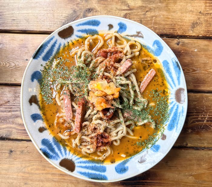 トマトスープパスタ